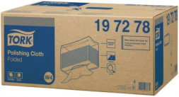 Нетканый материал для полировки в салфетках Tork Premium W4 197278 (пач.)