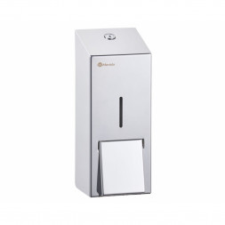 Дозатор MERIDA STELLA для жидкого мыла наливной 800 мл металл хром / DSP106