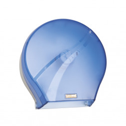 FloSoft SD-F165M Диспенсер для туалетной бумаги для средних рулонов пластик бело-голубой