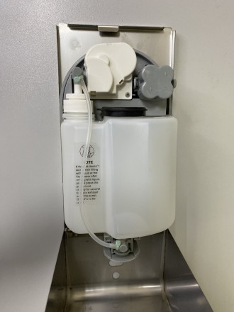 Дозатор для МЫЛА и ГЕЛЯ сенсорный WisePro ZYQ110K-R-Brushed Металл Матовая сталь 1100 мл / 77-9