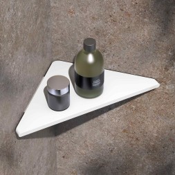 Угловая полочка для душа Keuco Aveno, Белый матовый / 14657510000