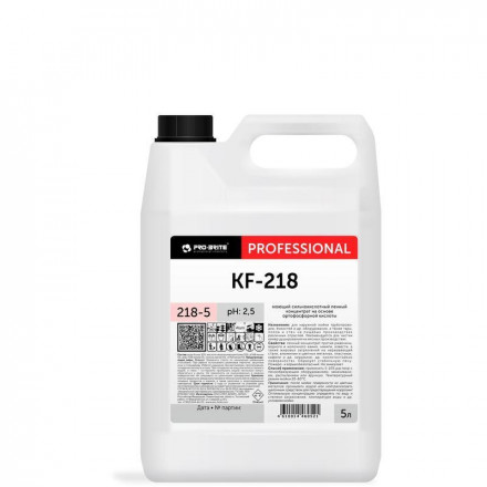Сильнокислотный пенный концентрат PRO-BRITE 218-5 / KF-218 phosphoric / 5 л