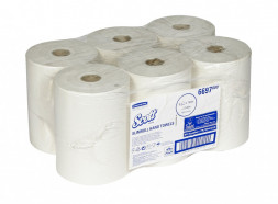 Бумажные полотенца в рулонах 6697 SCOTT® SLIMROLL (Kimberly-Clark) (рул.)
