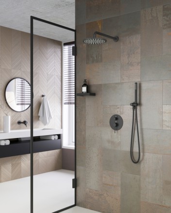 Душевая система встроенная Timo Saona Черный / SX-2369/03SM