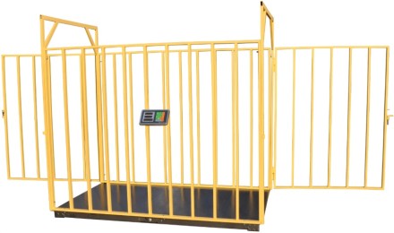 Мехэлектрон-М ВЭТ-1-2000П-1С-Ж Весы животноводческие (1000*1500)