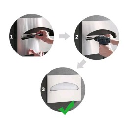 Диспенсер покрытий для унитаза 1/2 сложения WisePro металл хром / 77-36CH