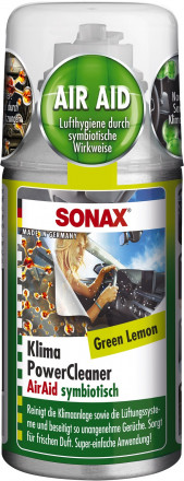 SONAX 323400 Очиститель системы кондиционирования для автомобиля / &quot;Зеленый Лимон&quot; / 0,1л