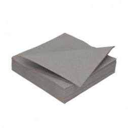 Салфетки бумажные Duni S. Point 38x38см серые 50 шт. (упак) / 53121