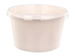 19-6136 Контейнер для супа бумажный белый 500 мл (короб)