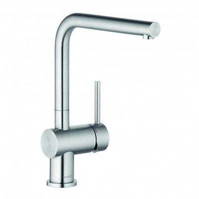 Смеситель для кухни Kludi L Steel металл хром / 45803F877