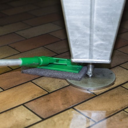 Держатель для пада Vikan 23,5 см пластик зеленый / 55002