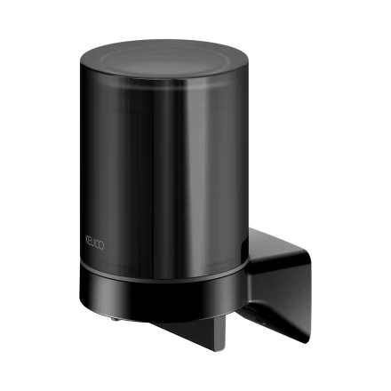 Дозатор для жидкого мыла настенный механический Keuco Aveno 180 мл, Черный матовый / 14652379000