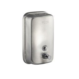 Дозатор жидкого мыла из нержавеющей стали BRIMIX 1000 мл Матовый / 616