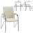 530573 Кресло для приемных и переговорных &quot;Samba&quot; / кожзам бежевый
