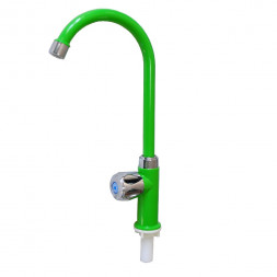 BRIMIX 604 Смеситель на одну воду пластиковый / зеленый