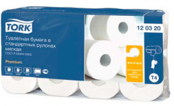 Туалетная бумага в стандартных рулонах Tork Premium T4 120320 (рул.)