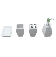 Набор керамических аксессуаров для ванной 4 предмета Wekam В26131