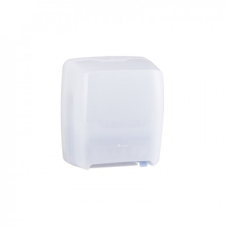 Диспенсер MERIDA HARMONY для бумажных рулонных полотенец пластик белый / CHB301