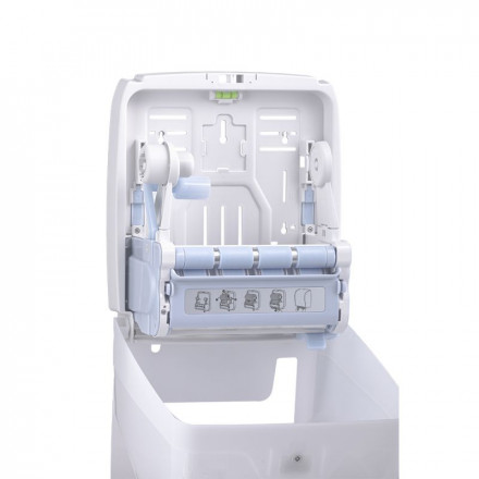 Диспенсер MERIDA HARMONY для бумажных рулонных полотенец пластик белый / CHB301