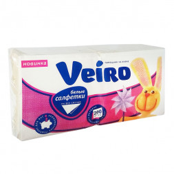 Салфетки бумажные столовые сервировочные Veiro Professional Premium N301 (пач.)