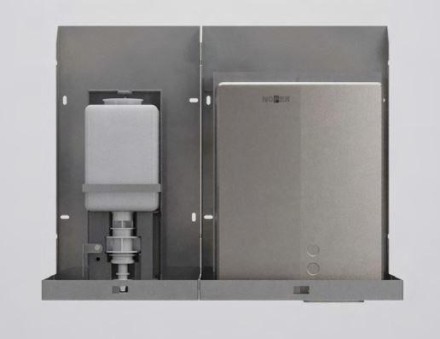 Сушилка для рук встраиваемая за зеркалом 2050 Вт Nofer Big flow EVO / 12053.H1