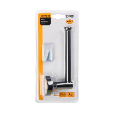 Держатель запасного рулона Fixsen Comfort Black Черный / FX-86010A