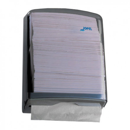 Jofel AH34400 Диспенсер для бумажных полотенец V-сложения пластик серый