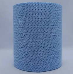 Нетканые салфетки Nevohim в рулоне, 50 шт, 20*25 см 60 гр/м2 голубые (рул.) / 90011