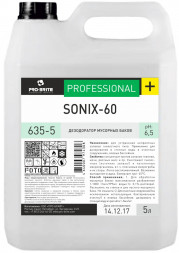 635-5 Дезодоратор мусорных баков Pro-Brite SONIX 60 / для удаления гнилостных запахов / 5 л