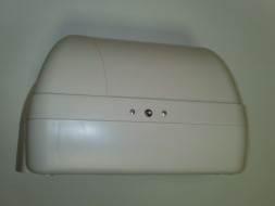 Диспенсер бумажных рулонных полотенец с центральной вытяжкой пластик белый Ksitex A1-14W