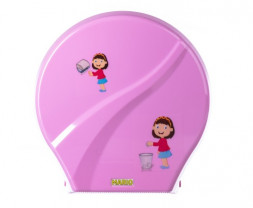 Диспенсер для туалетной бумаги G-teq Mario Kids 8165 Pink