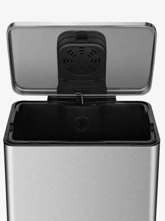 Ведро для мусора педальное WeltWasser LASSY MT 30L Матовая сталь / 10000009935