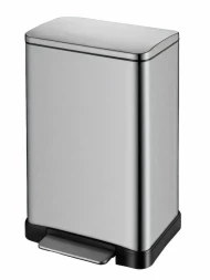 Ведро для мусора педальное WeltWasser LASSY MT 30L Матовая сталь / 10000009935