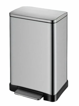 Ведро для мусора педальное WeltWasser LASSY MT 30L Матовая сталь / 10000009935