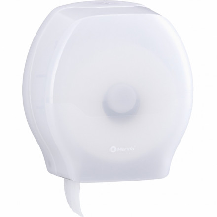 Диспенсер MERIDA HARMONY для средних рулонов туал. бумаги пластик белый (200 м рул) / BHB101