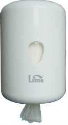 931300 Lime maxi Диспенсер для бумажных полотенец с центральной вытяжкой пластик белый 