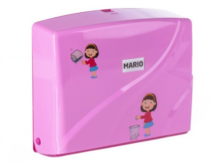 Диспенсер для бумажных полотенец G-teq Mario Kids 8329 Pink