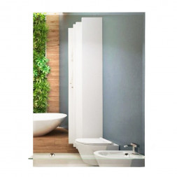 Klimi 45654 Зеркало с фацетом и полкой в ванную комнату или прихожую