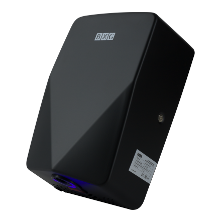 Сушилка для рук скоростная BXG 700 Вт,100 м/с, металл, черный, с ультрафиолетом / BXG-JET-3500D-UV