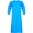 Фартук Reiko aproLin eco+ с рукавами синий, ширина 95см, длина 135см / 22208