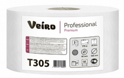 Veiro Professional Premium T305 Туалетная бумага в рулоне 170м, 2сл (рул.)