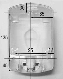 Дозатор для жидкого мыла Nofer / 03036.N