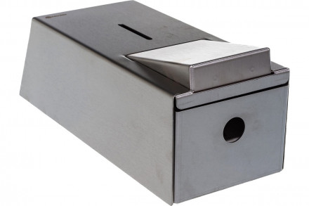 Дозатор MERIDA для пенного мыла наливной 1000 мл металл матовая сталь / DSM107.R