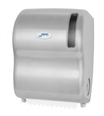 Jofel AG59000 Диспенсер для бумажных рулонных полотенец металл матовая сталь