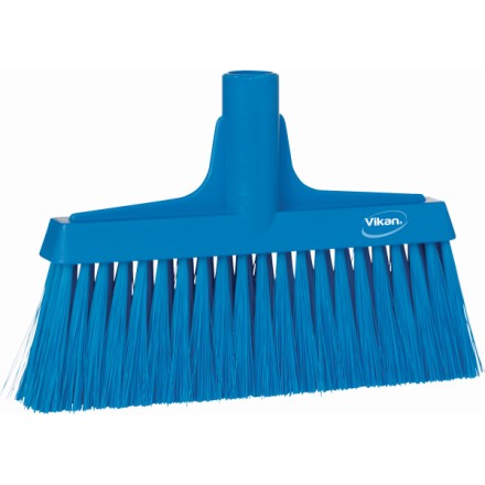 Щетка Vikan для подметания, 260 мм, мягкий и жёсткий ворс синяя / 31043