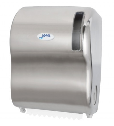 Jofel AG59500 Диспенсер для бумажных рулонных полотенец металл хром