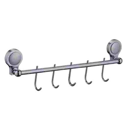 Держатель для полотенец 5 крючков D-Lin металл хром / D285300