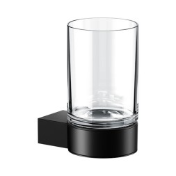 Подстаканник Keuco PLAN подвесной хрустальный стакан /металл черный / 14950379000