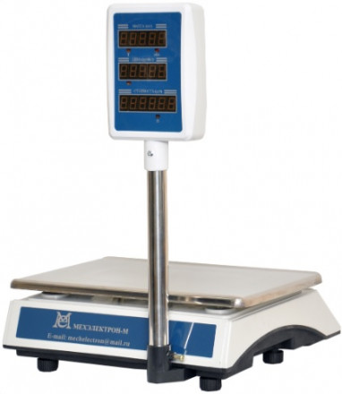Мехэлектрон-М ВР4900-30-2Д-СДБ 01 Весы торговые со стойкой