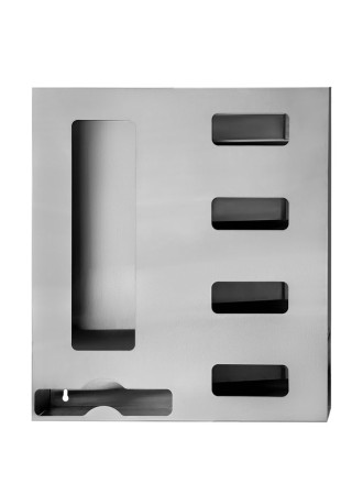 Диспенсер для масок, перчаток, халатов KLIMI металл / DU-005